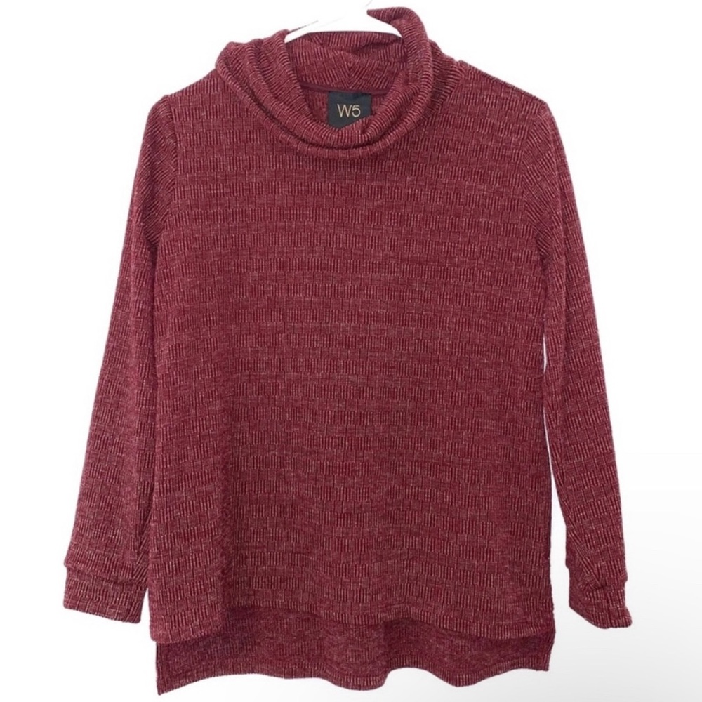W5 Knitted Turtleneck Sweater